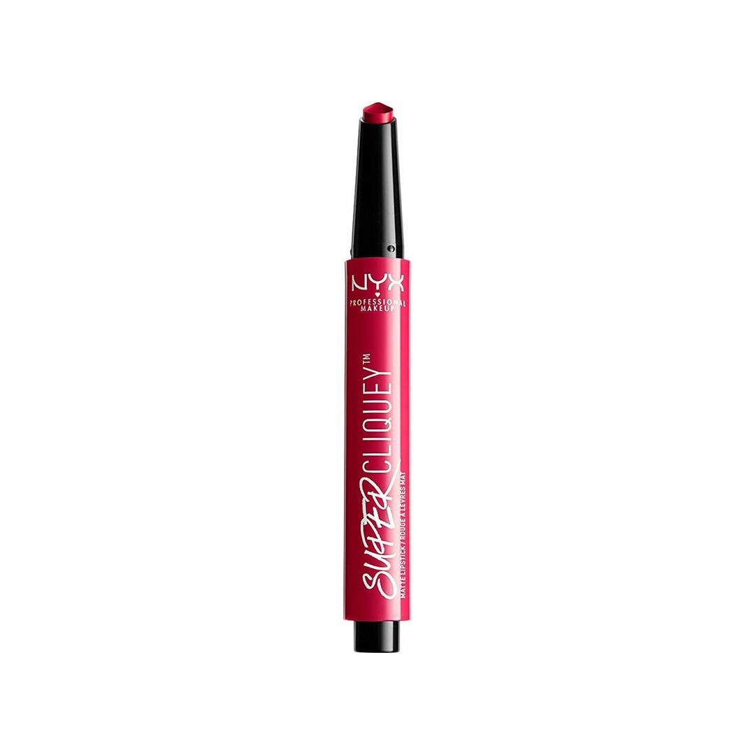 NYX Super Cliquey Lipstick In The Red