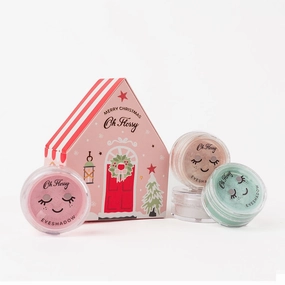 OH FLOSSY CHRISTMAS HOUSE EYESHADOW SET