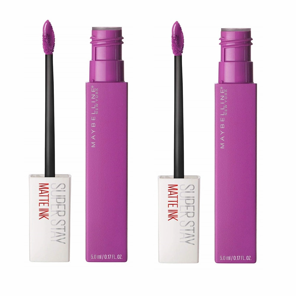 Pack of 2 Maybelline New York SuperStay Matte Ink Liquid Lipstick, Creator # 35