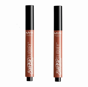 Pack of 2 NYX Super Cliquey Matte Lipstick, On The DL / Secret SCLS01