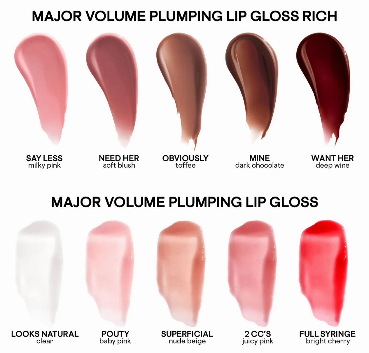 PATRICK TA major volume plumping gloss