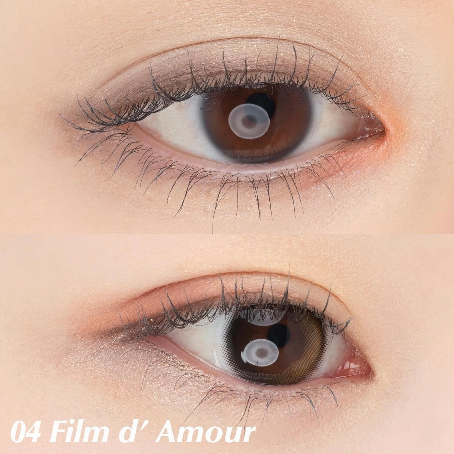 Paul & Joe Eye Color Palette 04 Film d’Amour, Four Colors Powder Eye Shadows, Red, Brown, Gold, Silver, 0.14 oz