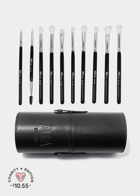 Paw Paw: All About Eyes Brush Set - Black