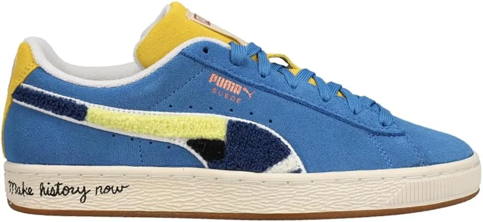 PUMA Kids Boys Suede Classic X Black Fives Lace Up Sneakers Shoes Casual - Blue - Size 4.5 M
