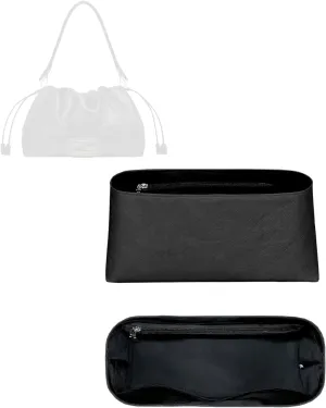 Purse Organizer Insert, Inner Liner Bag Organizer Insert Fit for Fendi Mamma Baguette Dupont Paper Inside Storage Bag (Style-02, Medium)