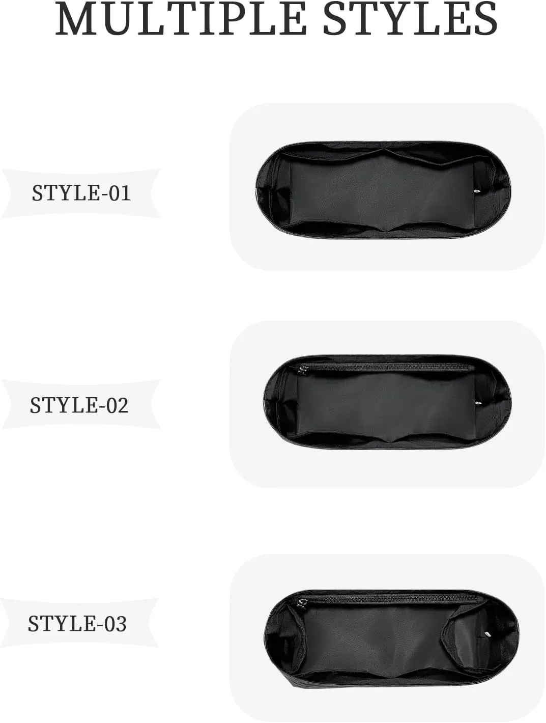 Purse Organizer Insert, Inside Bag Organizer Insert Fit for LV Carryall Cargo & Dark Handbag Dupont Paper Inner Liner Bag Organizer Insert (Style-02, Cargo)