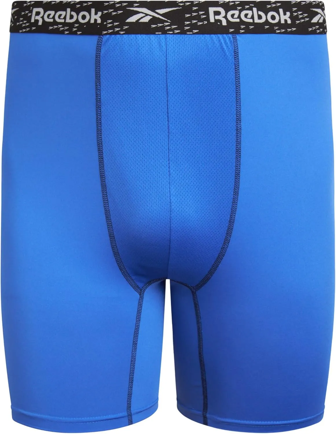 Reebok Men's Boxer Briefs - 6 Pack Long Leg Breathable Performance Big and Tall Underwear Pack Boxers for Men (Sizes: 2X-4XL)