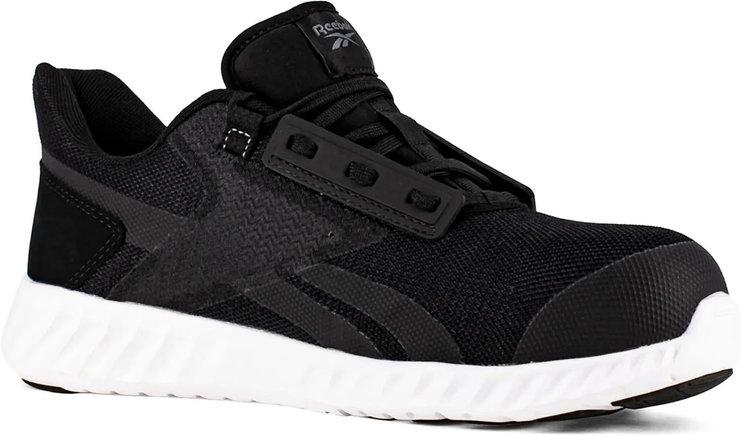 Reebok Men's Rb4023 Sublite Legend Athletic Work Composite Toe Shoe Black and White Industrial & Construction