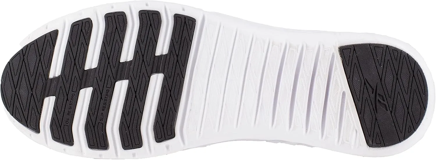 Reebok Men's Rb4023 Sublite Legend Athletic Work Composite Toe Shoe Black and White Industrial & Construction