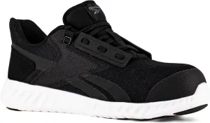 Reebok Men's Rb4023 Sublite Legend Athletic Work Composite Toe Shoe Black and White Industrial & Construction