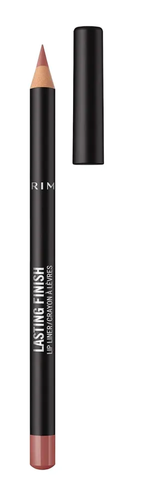 Rimmel Lasting Finish 8HR Lip Liner, 760 90s Nude, Shelf Pack of 3