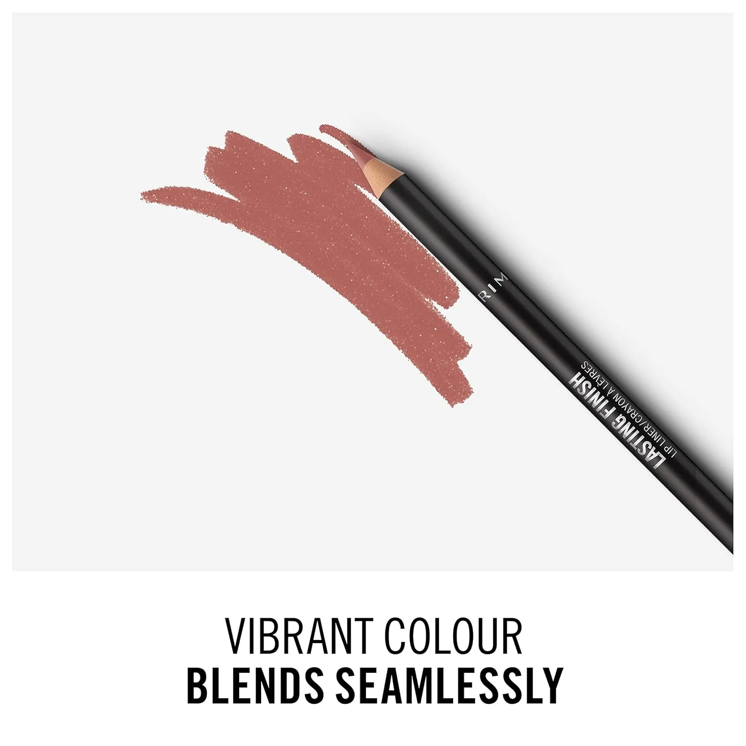 Rimmel Lasting Finish 8HR Lip Liner, 760 90s Nude, Shelf Pack of 3