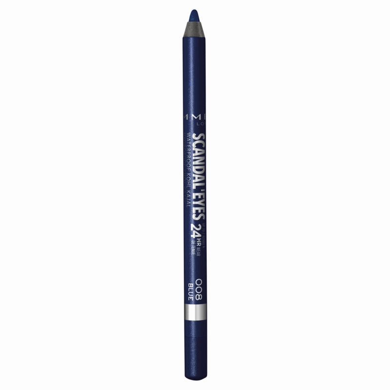 Rimmel Scandaleyes Waterproof Kohl Kajal - 008 Blue