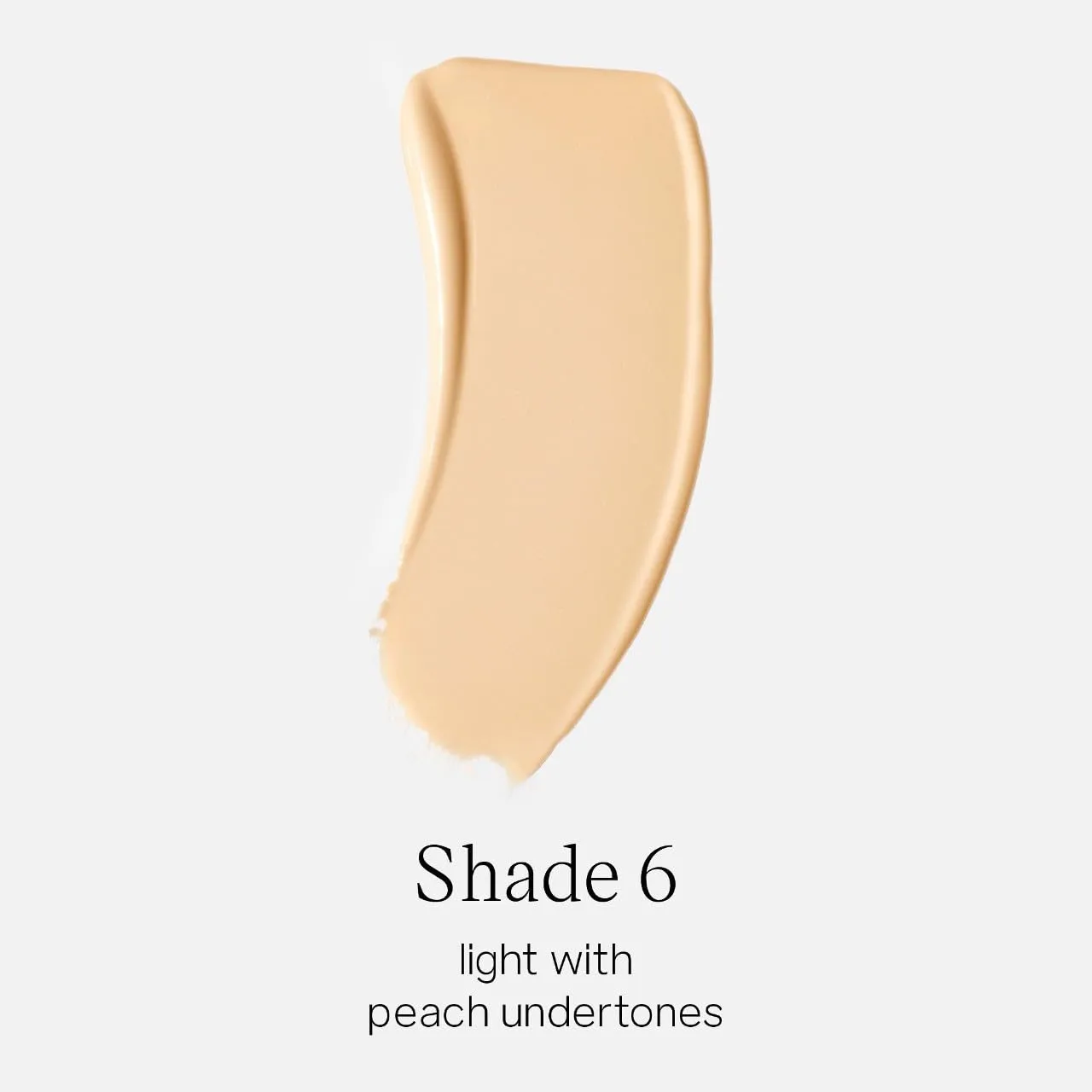Saie Glowy Super Skin Tint Liquid Foundation - Hydrating Serum Foundation with Lightweight, Medium Coverage - Formulated with Hyaluronic Acid to Hydrate, Brighten and Plump - Shade 6 (1.01 oz)