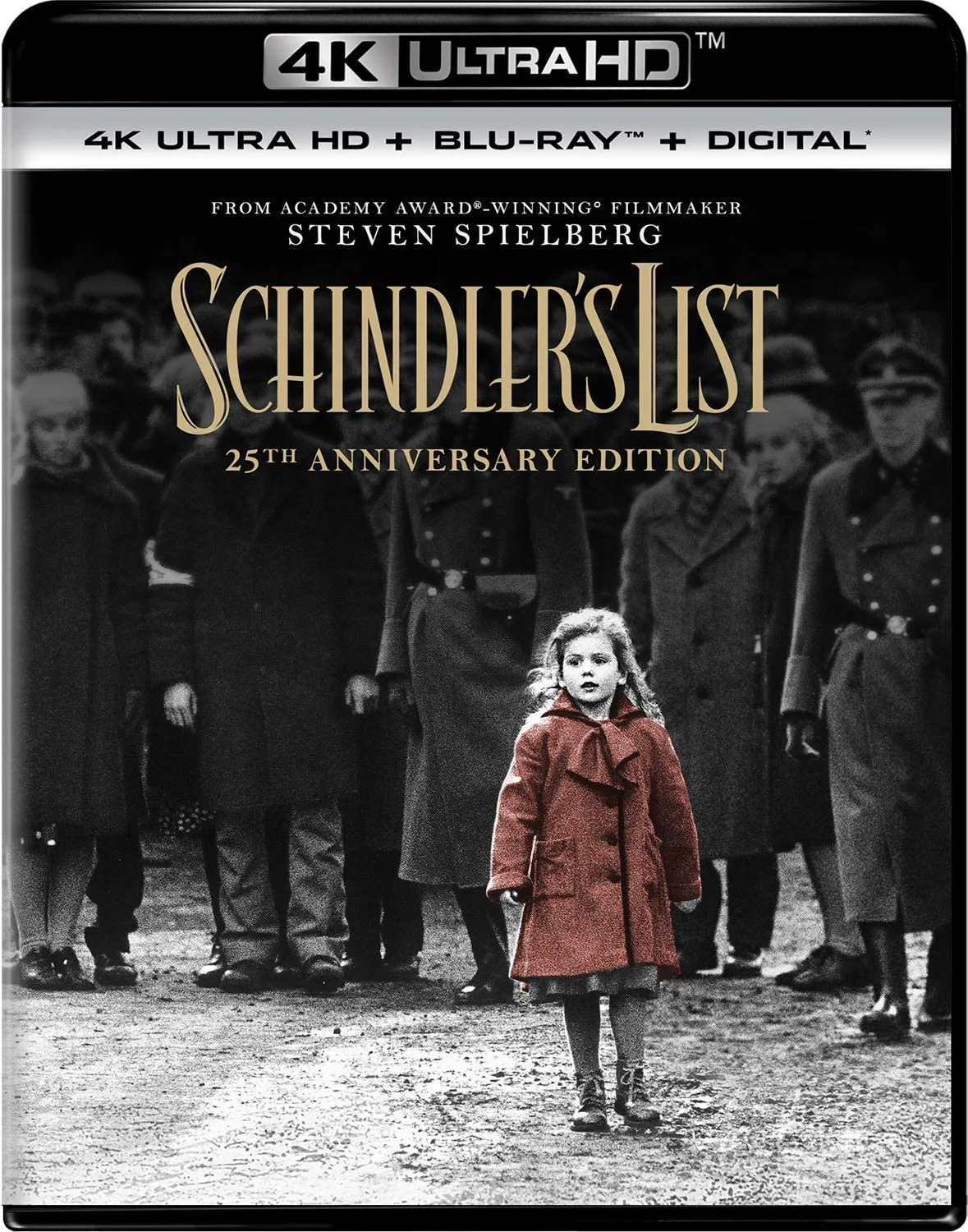 Schindler's List - 25th Anniversary Edition 4K Ultra HD   Blu-ray   Digital [4K UHD]