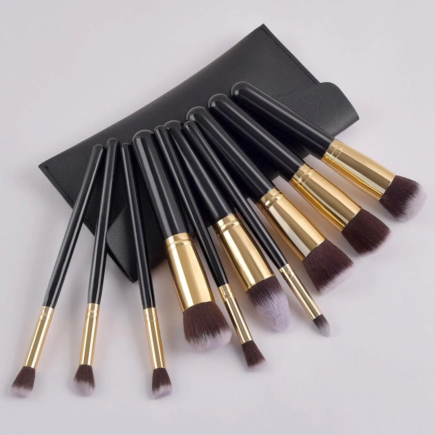 Set Soft Synthetic Brush Powder Mini Beauty Advanced Makeup Makeup Makeup Set Eyeshadow Brush Portable Foundation Makeup Beginner Brush Set Brush Concealer Brush under Eye(Color:E)(One Size,E)