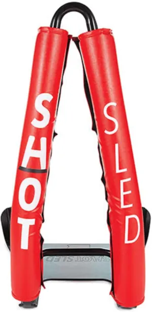 ShotSled Ultimate Wrestling MMA, Football Training Tool Shot Sled Takedowns & Power | NFHS Collegiate Wrestle Practice Mat