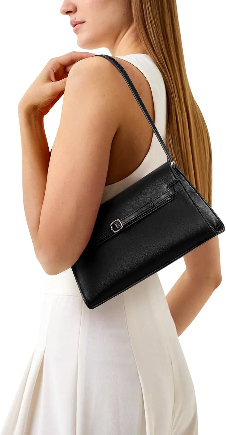 Shoulder Bag for Women Purse Designer Handbag Trendy Red Leather Purse Small Hobo Tote Purse with Adjustable Strap