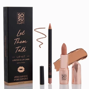 SOSU Cosmetics Let Them Talk Lip Kit Discontinued