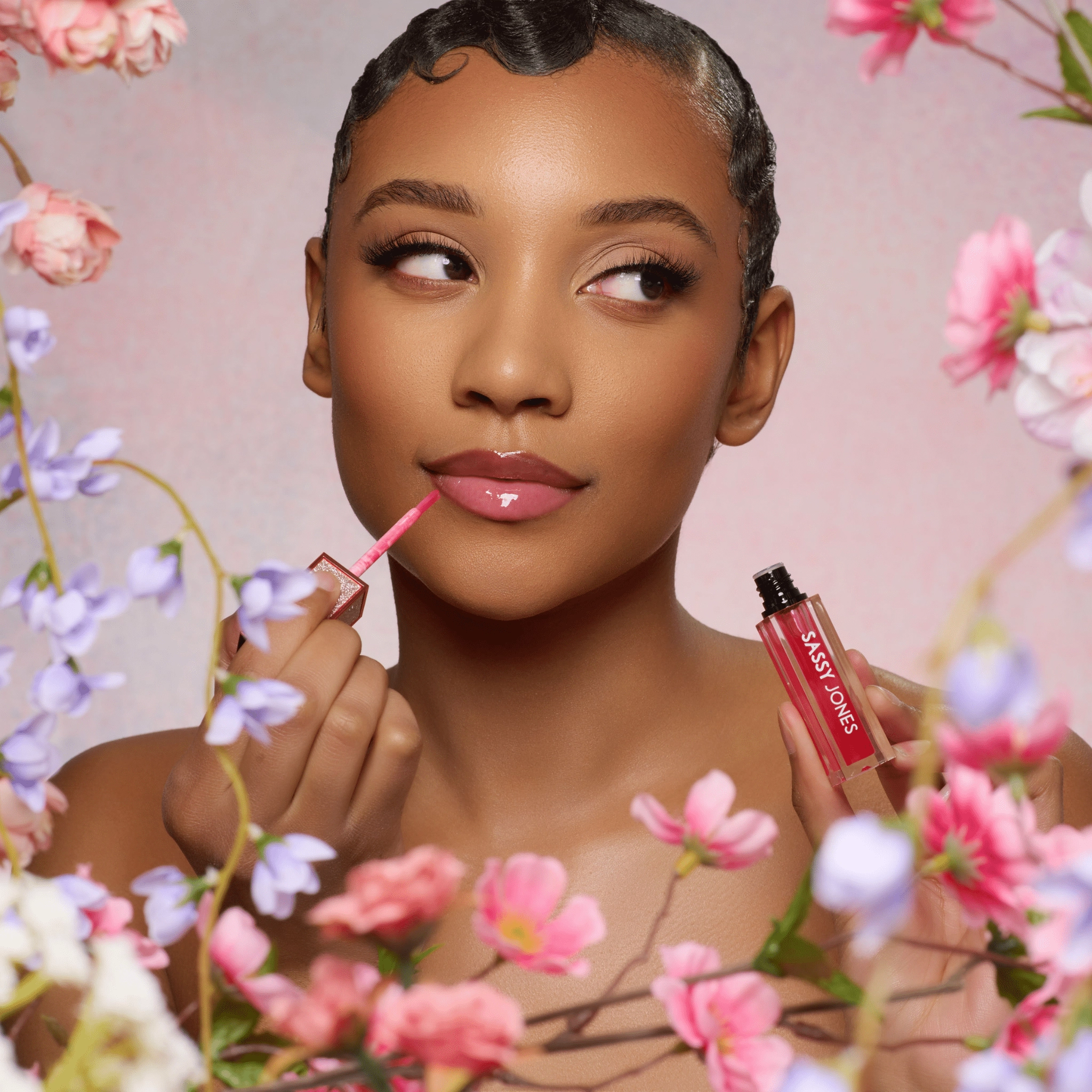 Spiked Watermelon Luxe Lip Gloss w/ CBD
