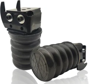 SSR-146-47 Rear Suspension Enhancement System Black | Bump Stop Fit for Ford F-150 2/4WD (2019-2023) | Rear Suspension Helper Springs | Rear Leaf Spring Suspension Kit