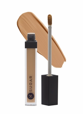 SUGAR Magic Wand Waterproof Concealer - 45 Con Panna (Medium Beige, Golden Undertone)