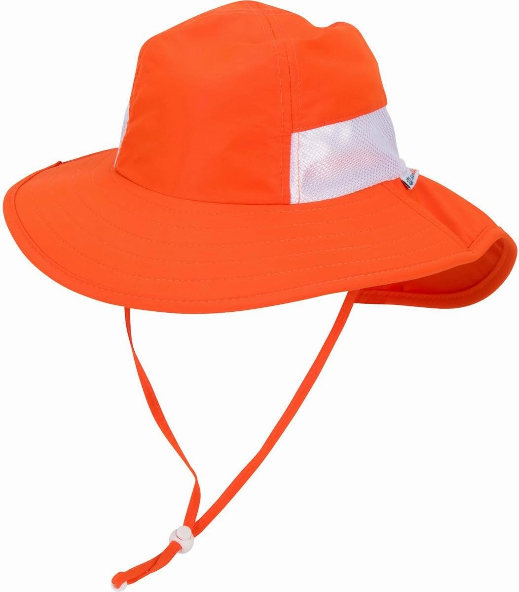 SwimZip Kids UPF 50  Sun Protection Sun Hat with Wide Brim Front & Ear/Neck Flap
