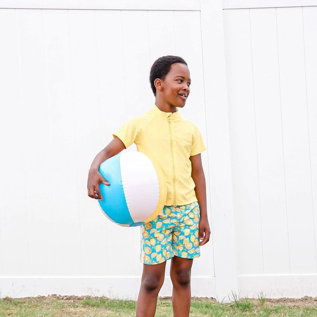 SwimZip UPF 50  Short Sleeve Rash Guard for Boys' and Girls' - Baby, Toddler, Kids