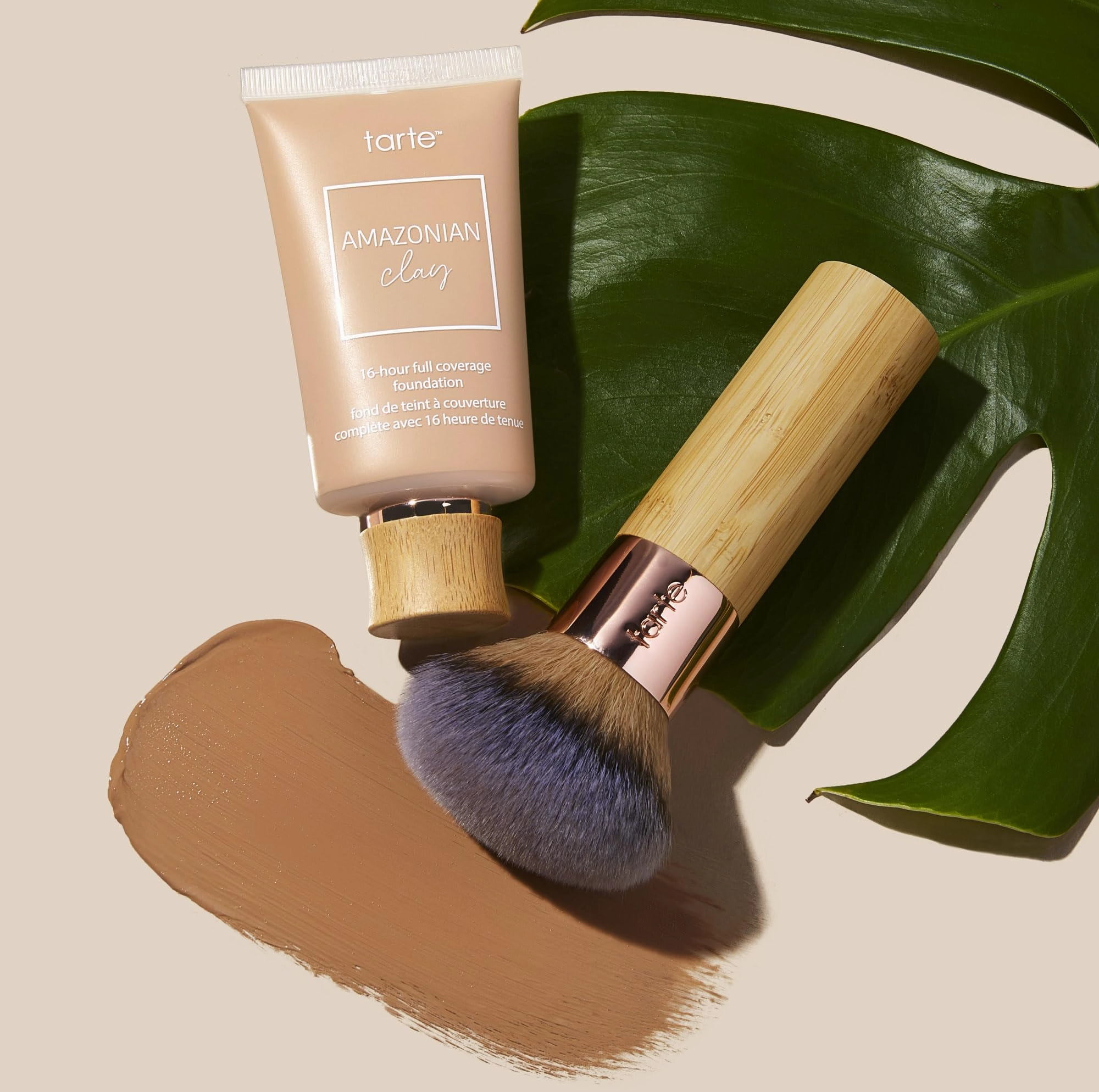 tarte Amazonian clay 16-hour full coverage foundation - 54G deep golden (deep skin with very warm, golden or olive undertones) - full size