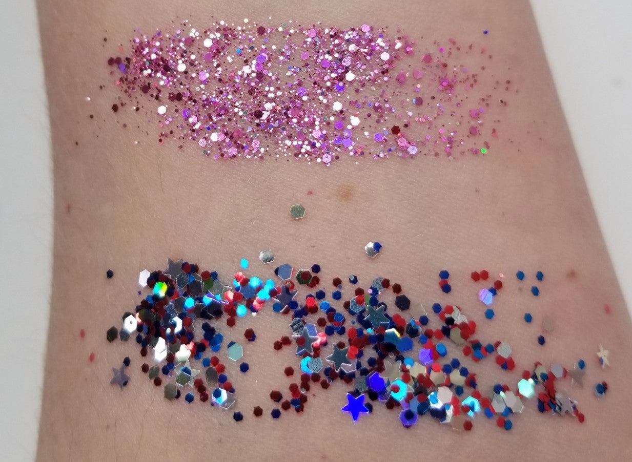 The Jezebel Collection - Suspended Constitution Chunky Glitter