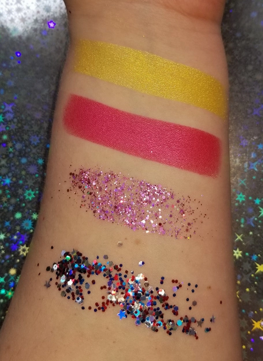 The Jezebel Collection - Suspended Constitution Chunky Glitter