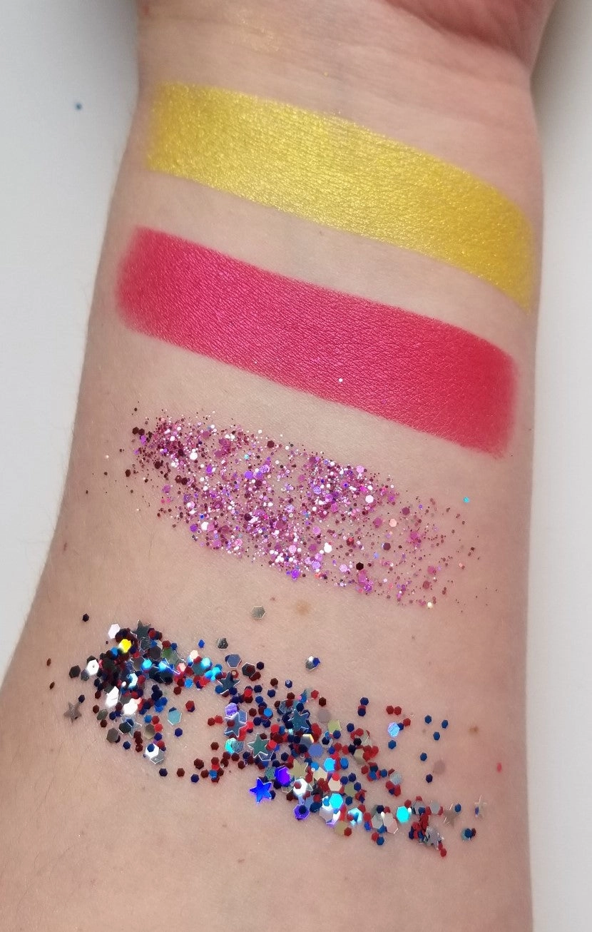 The Jezebel Collection - Suspended Constitution Chunky Glitter