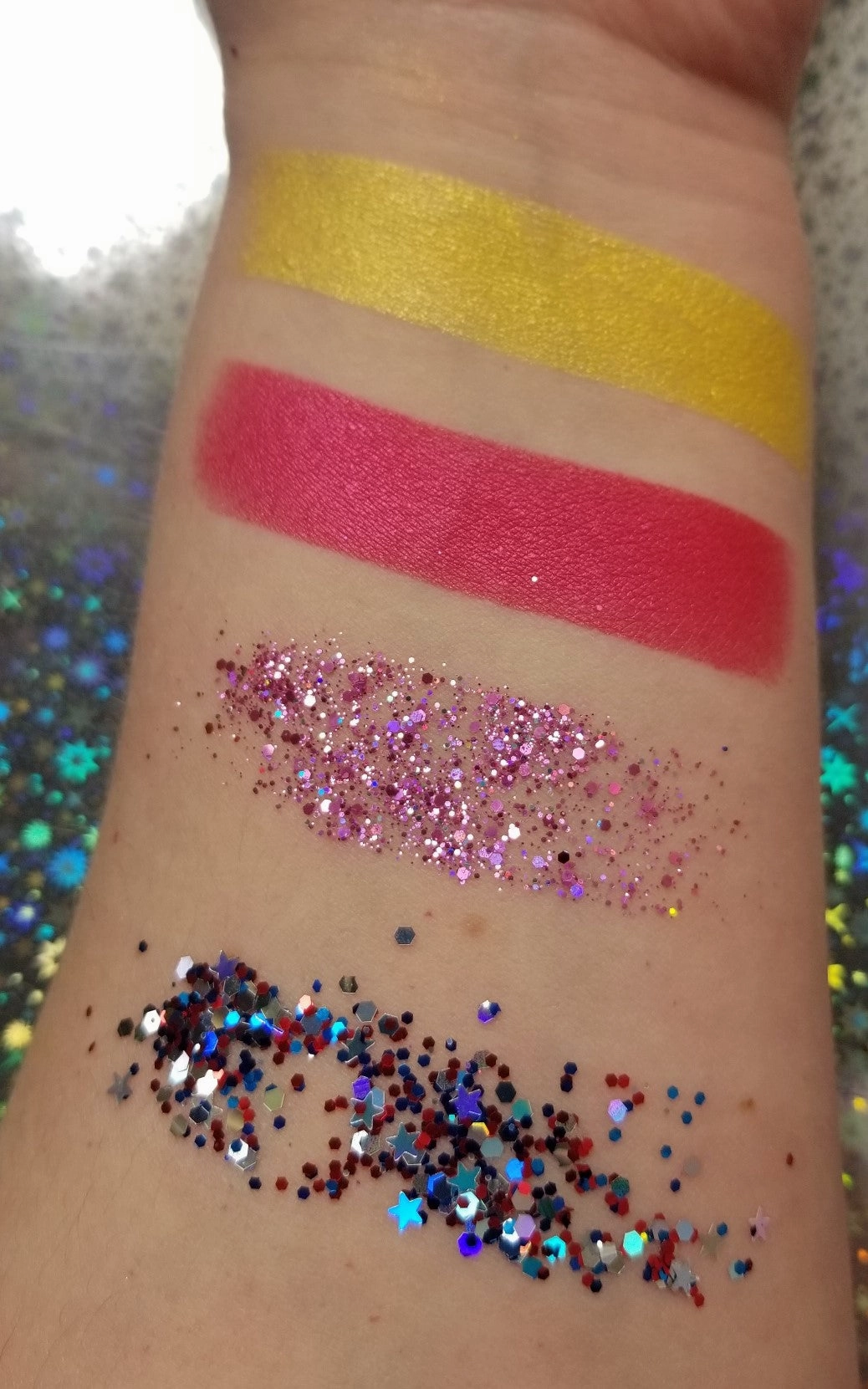 The Jezebel Collection - Suspended Constitution Chunky Glitter