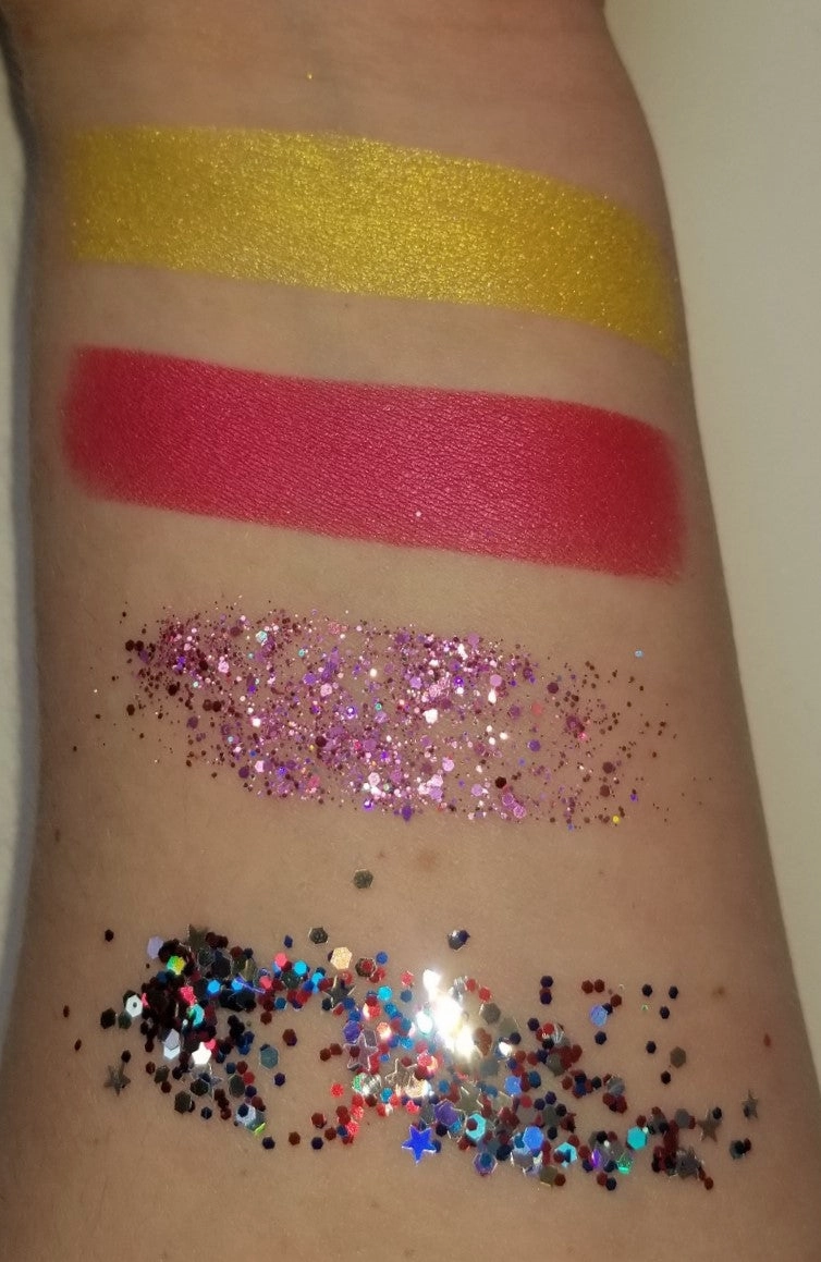 The Jezebel Collection - Suspended Constitution Chunky Glitter