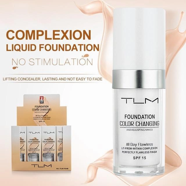 TLM Liquid Oil Control Color Adjusting Foundation Cream