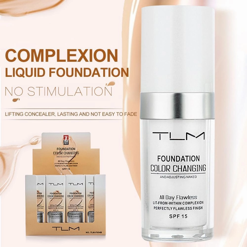 TLM Liquid Oil Control Color Adjusting Foundation Cream