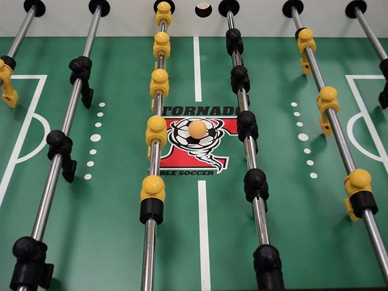 Tornado Tournament 3000 Foosball Table - Made in The USA - Commercial Quality for The Home - Incredible Table Soccer Game