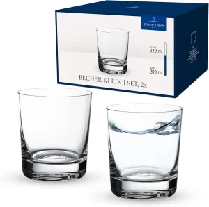 Villeroy & Boch, Purismo Water Glass, Drinking Glass, Crystal Glass