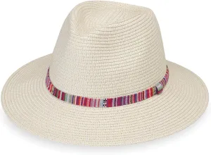 Wallaroo Hat Company Sedona Fedora – UPF 50  Sun Protection, Wide Brim, Adjustable, Packable, Women & Men, 2 Sizes
