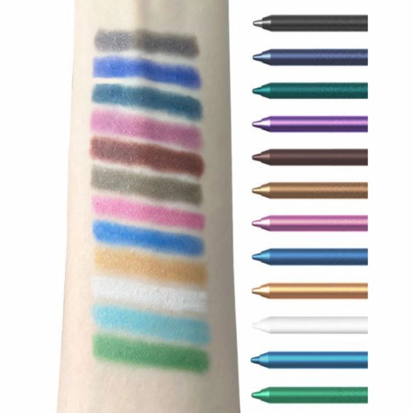 WaterproofEyeliner - Long Lasting Waterproof Eye And Lip Liner Pencil 12-Piece Set