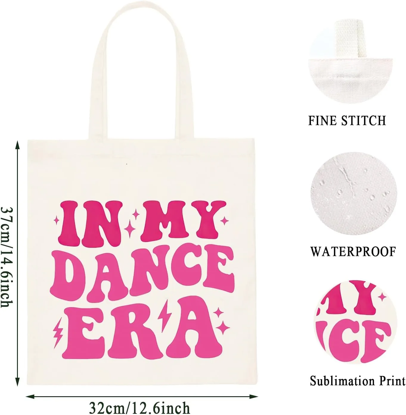 WCGXKO Dance Era Bag - Gift for Women Dance Coach or Teacher