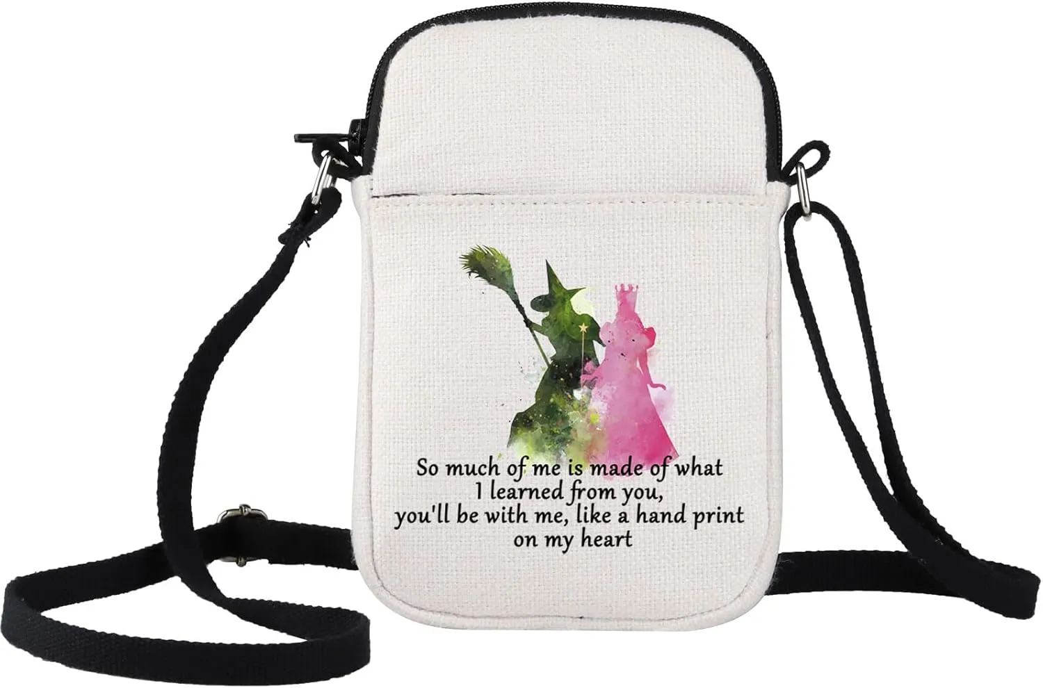 WCGXKO The Musical Theater Fans Gift Musical Shoulder Bag Crossbody Bag For Women (So much cr1)