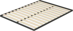 ZINUS Deepak Easy Assembly Wood Slat 1.6 Inch Bunkie Board, Bed Slat Replacement, Full